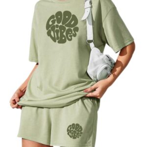 Cotton Night Suit Set of Top & Shorts