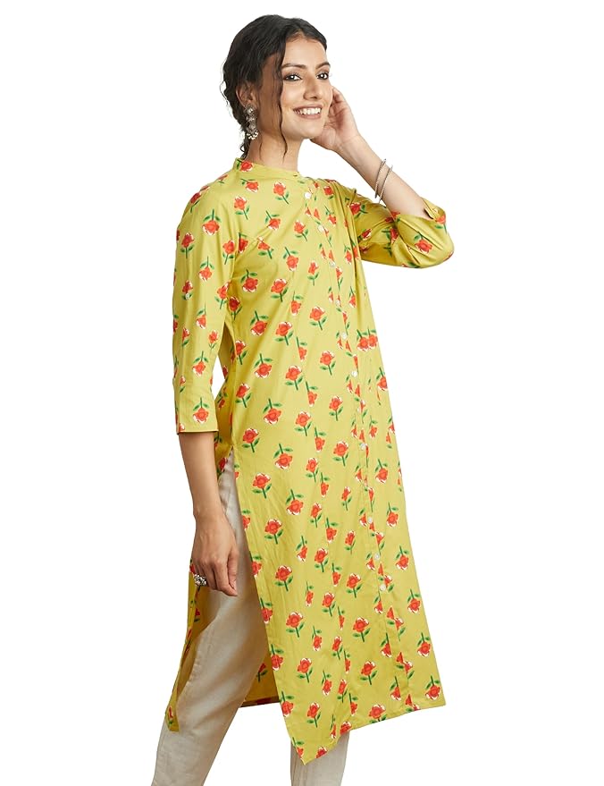 Women’s Cotton Regular Fit Kurta