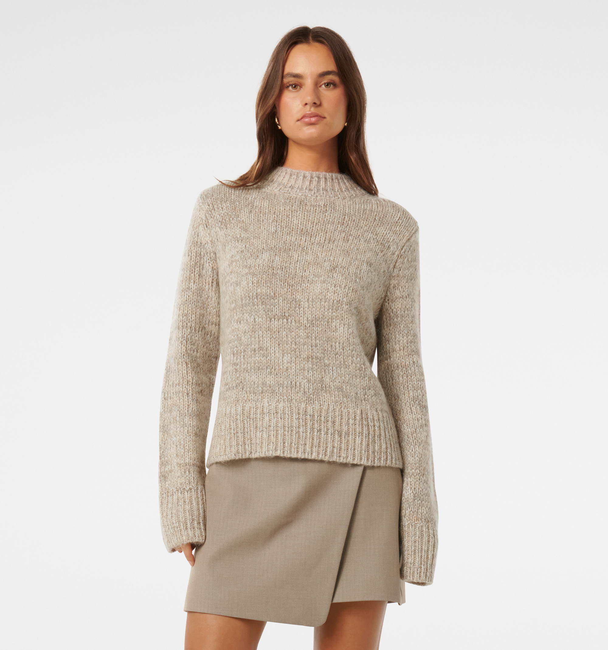 Frankie Stand Neck Jumper